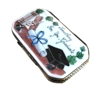 Graduation Celebration Limoges Box Porcelain Limoges professional graduation French Trinket Box