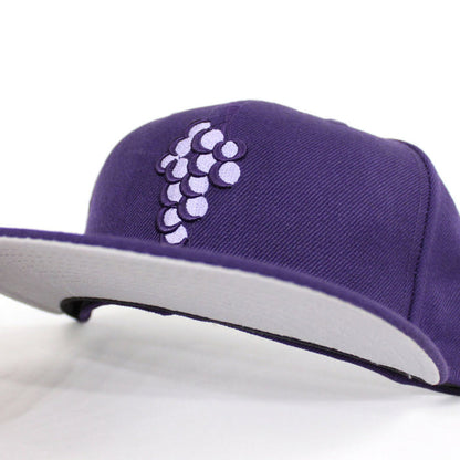 Grape New Era 59Fifty Fitted Hat (Purple Gray Under Brim)