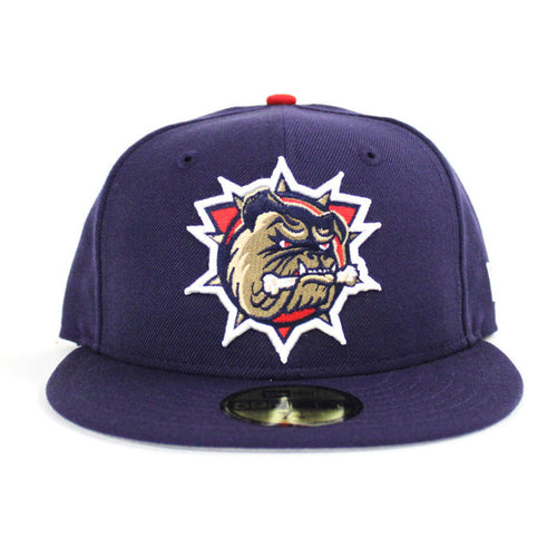 Hamilton Bulldogs New Era 59Fifty Fitted Hat (Gray Under Brim)