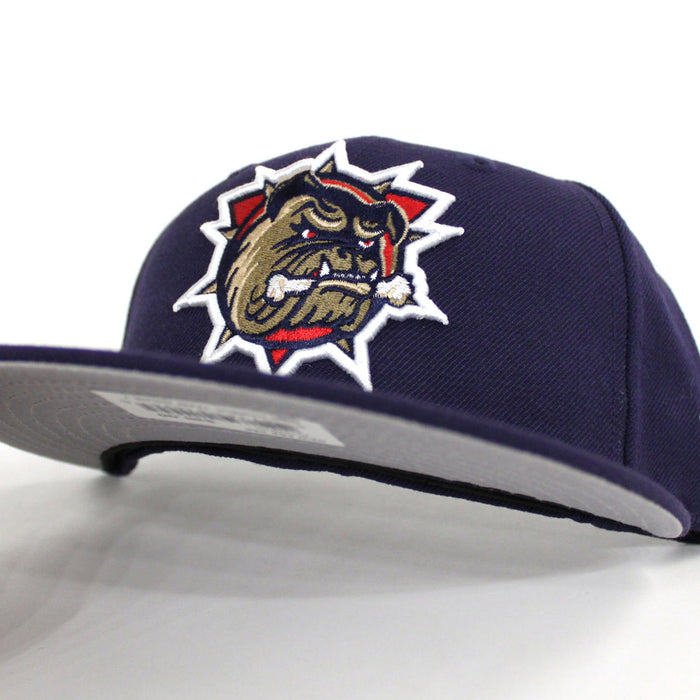 Hamilton Bulldogs New Era 59Fifty Fitted Hat (Gray Under Brim)