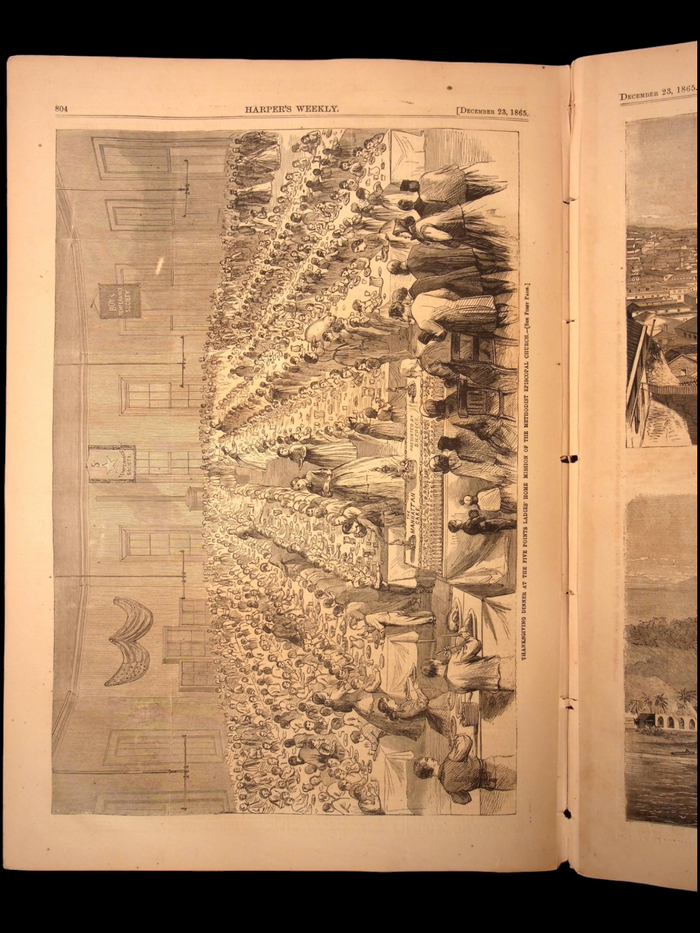 Harper's Weekly (From Bound Archival Volume) — Dec. 23rd, 1865
