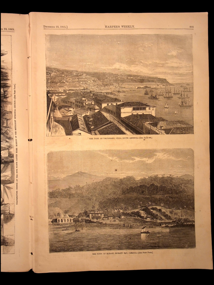 Harper's Weekly (From Bound Archival Volume) — Dec. 23rd, 1865