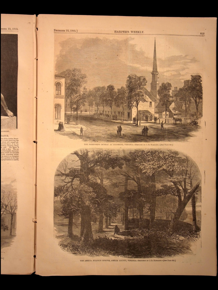 Harper's Weekly (From Bound Archival Volume) — Dec. 23rd, 1865