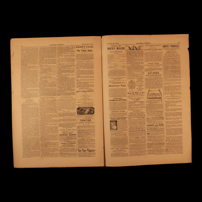Harper's Weekly — Nov. 20th, 1869