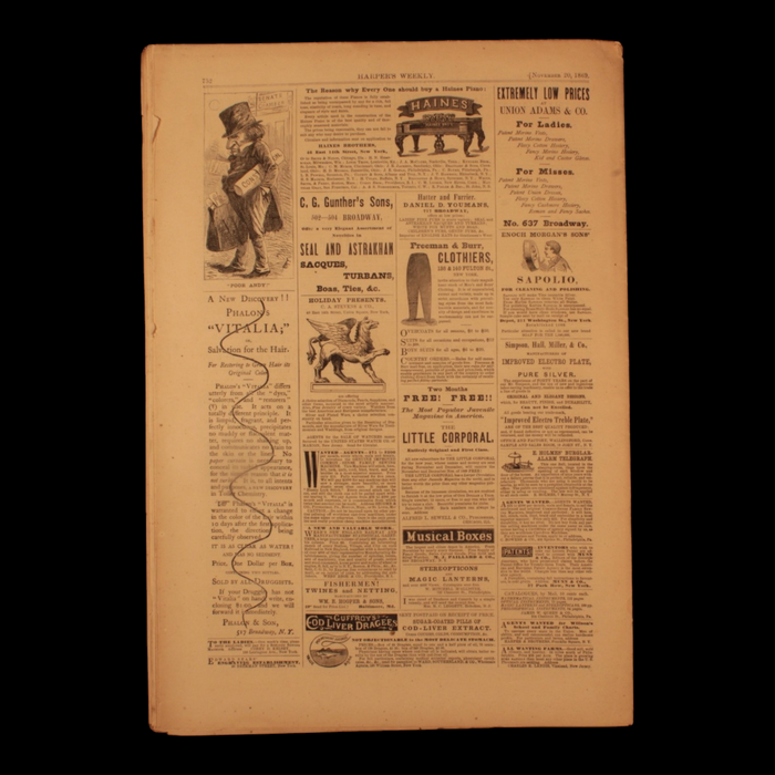 Harper's Weekly — Nov. 20th, 1869