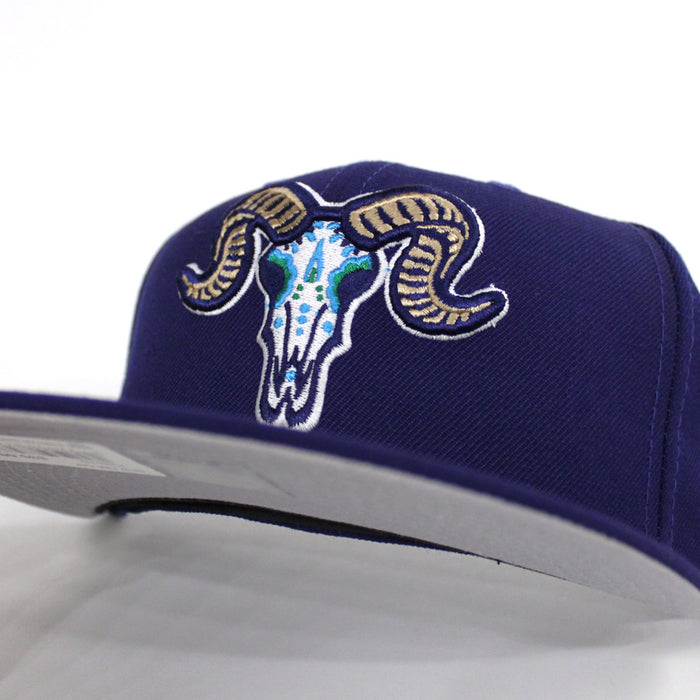 Hartford Yard Goats New Era 59Fifty Fitted Hat (Navy Gray Under Brim)