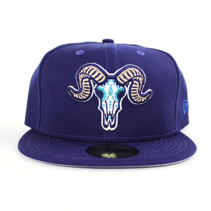 Hartford Yard Goats New Era 59Fifty Fitted Hat (Navy Gray Under Brim)