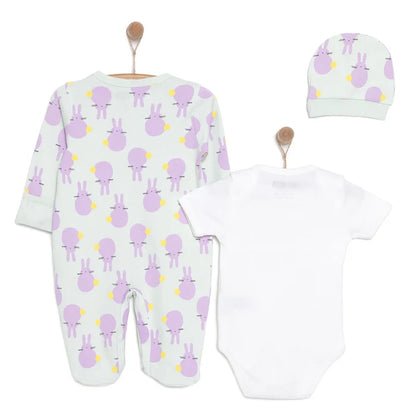 HelloBaby Newborn Baby Cute Elephant Jumpsuit - Ecru - ebebek - Black Friday