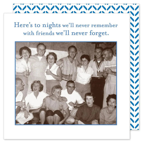 Here's To Nights Cocktail Napkins