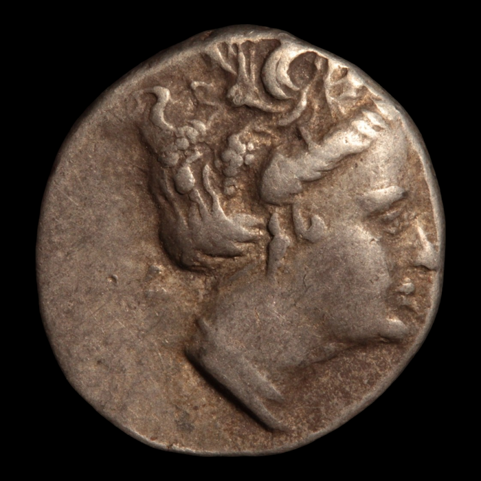 Histiaia, Euboea, Silver Tetrobol, Nymph Design - c. 300 to 200 BCE - Greek Islands