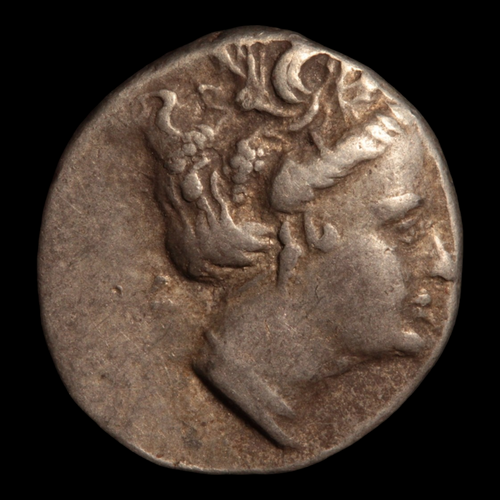 Histiaia, Euboea, Silver Tetrobol, Nymph Design - c. 300 to 200 BCE - Greek Islands