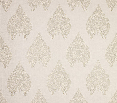 Home Couture Fabric: Taj - Custom Vapor on Ivory 100% Linen