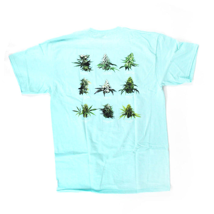 Huf Smokers Lounge Strains T-Shirt (Mint)