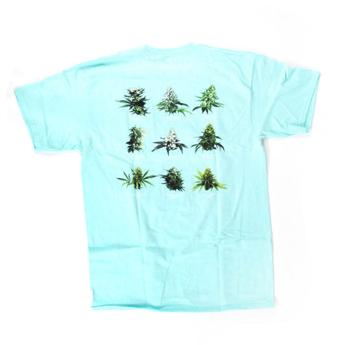Huf Smokers Lounge Strains T-Shirt (Mint)