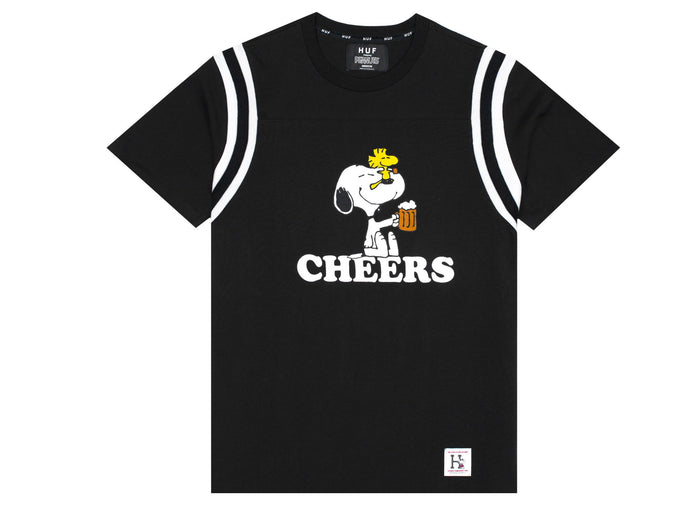 Huf x Peanuts cheers football jersey