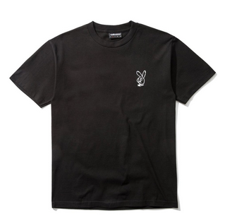 Hundreds x Playboy Peace Sign T-Shirt (Black)