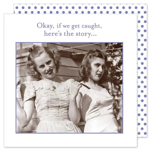 If We Get Caught Cocktail Napkins