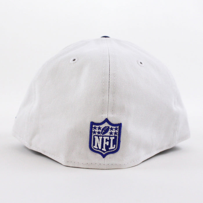 Indianapolis Colts NFL New Era 59Fifty Fitted Hat (White Blue Gray Under Brim)