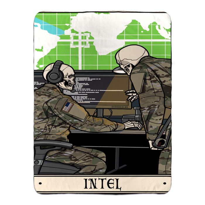 Intel Fleece Blanket