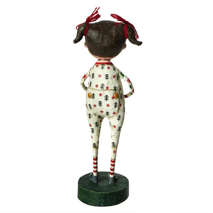 Jenny's Christmas Jammies Figurine by Lori Mitchell