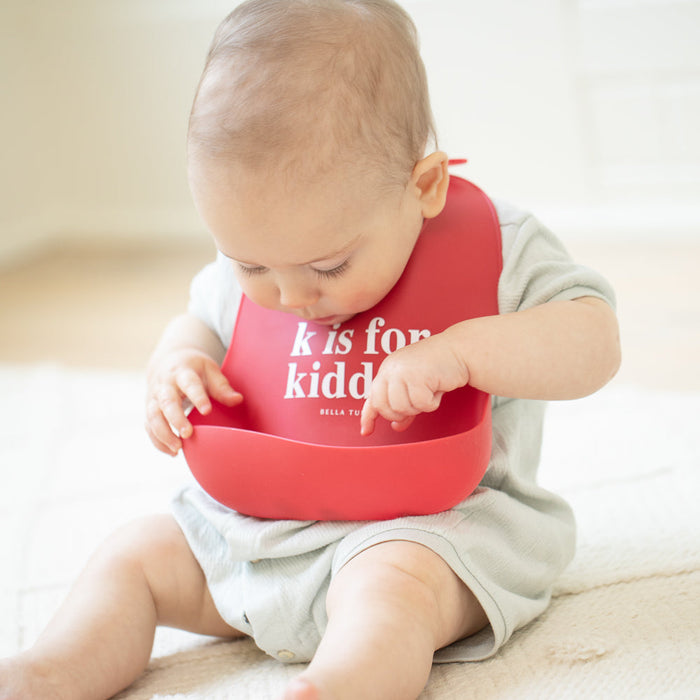 K for Kiddo Wonder Bib