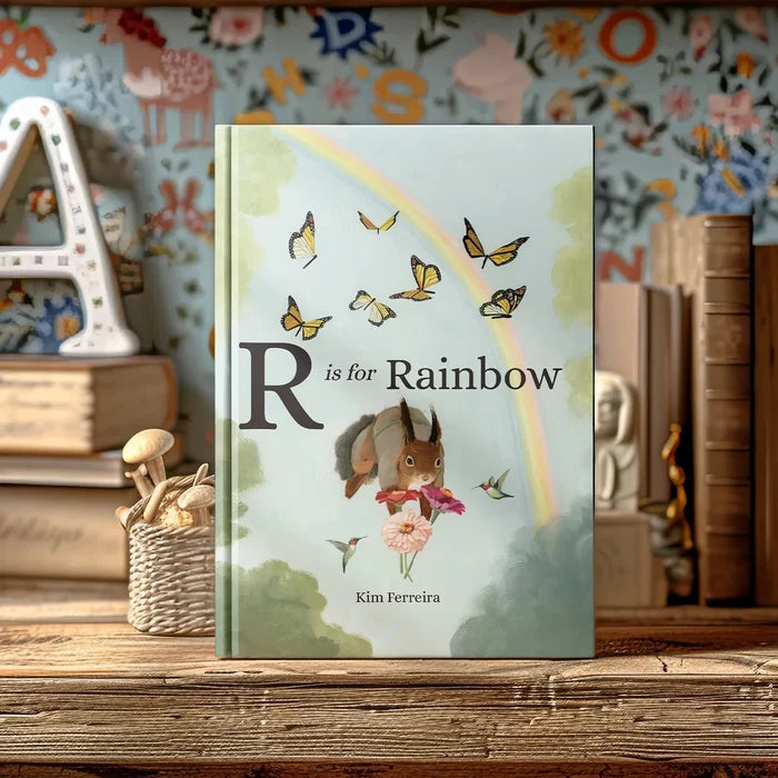 KF-BK2 "R is for Rainbow" Hardcover Book