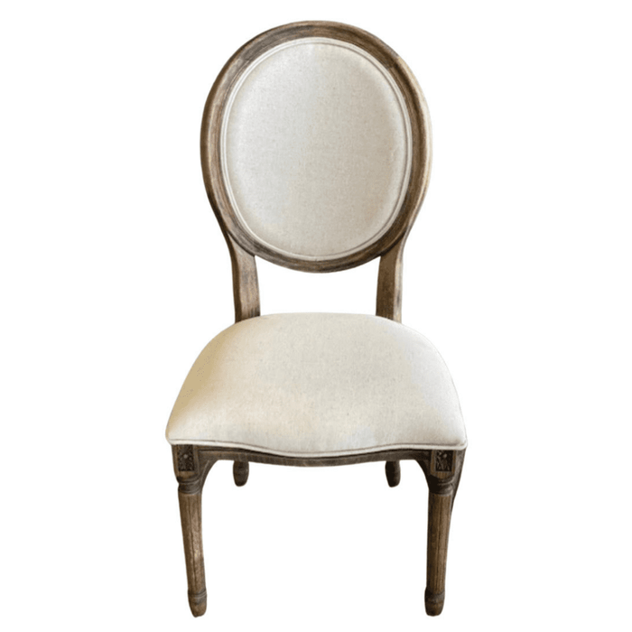 King Louis Chairs, Brown Oatmeal