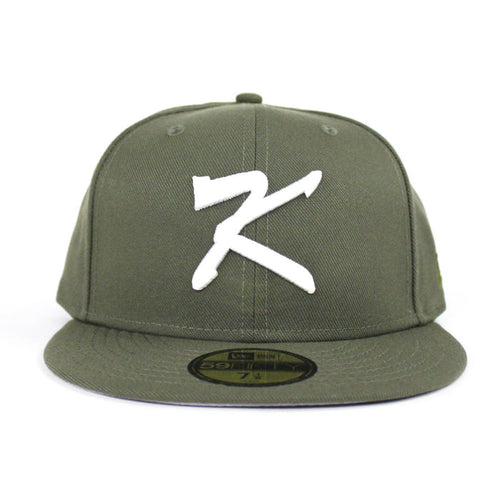 Korea New Era New Era 59Fifty Fitted Hat (Oilve Gray Under Brim)