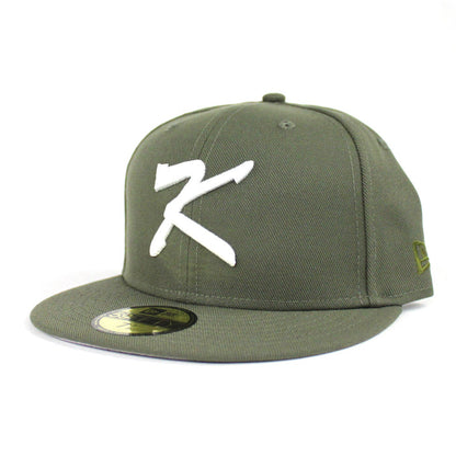 Korea New Era New Era 59Fifty Fitted Hat (Oilve Gray Under Brim)