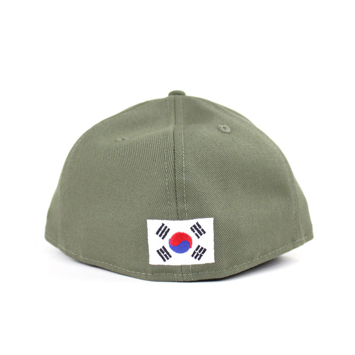 Korea New Era New Era 59Fifty Fitted Hat (Oilve Gray Under Brim)