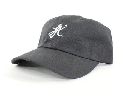 LA Dad Hat (Dark Gray White)