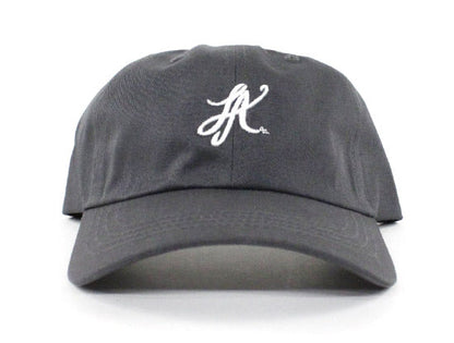 LA Dad Hat (Dark Gray White)