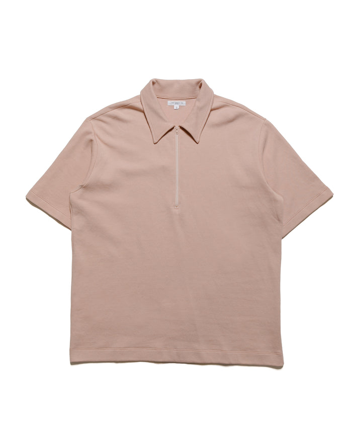 lost & found Lady White Co. Lady White Co. Half Zip Polo Pink Glass