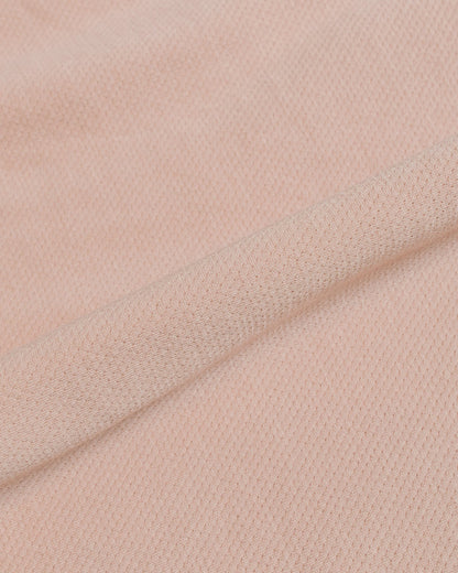 lost & found Lady White Co. Lady White Co. Half Zip Polo Pink Glass