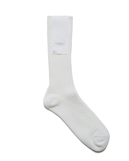 lost & found Lady White Co. Lady White Co. LWC Sock White