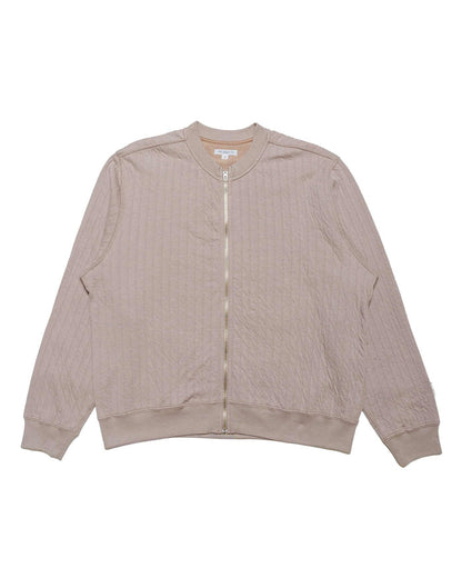 lost & found Lady White Co. Lady White Co. Quilted Zip Up Pale Purple