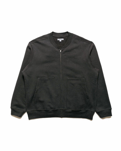 lost & found Lady White Co. Lady White Co. Zip Crew Neck Tire Black