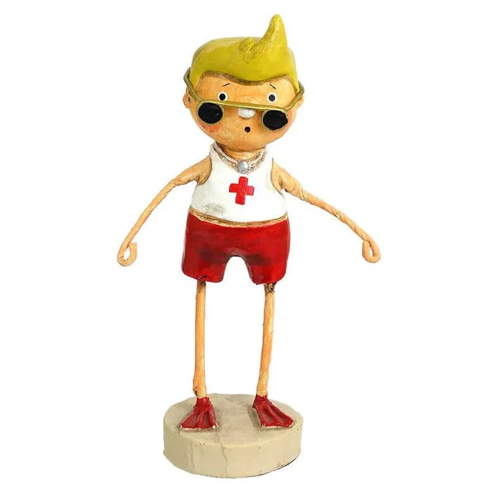 Lars the Lifeguard Figurine by Lori Mitchell