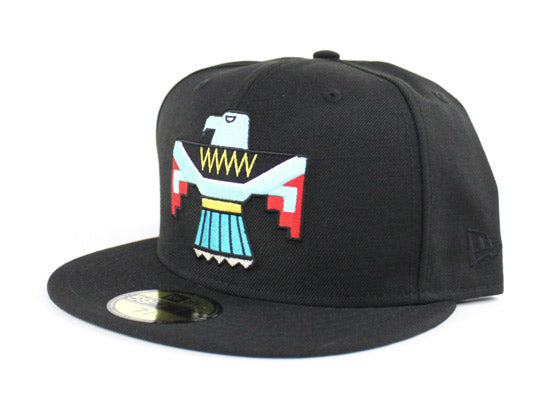 Lightning Bird New Era 59Fifty Fitted Hat (Black Green Under Brim)