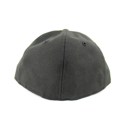 Lion Crest New Era 59Fifty Fitted Hat (Black Metallic Gold Gray Under Brim)