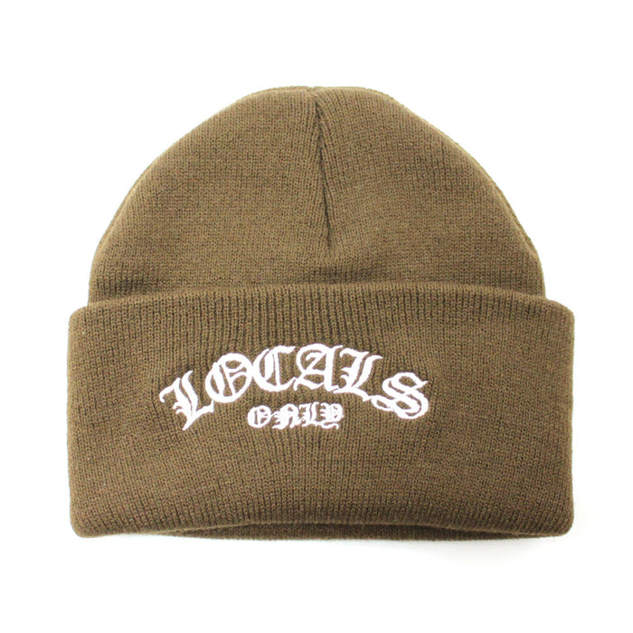 Locals Only Beanie (Brown)