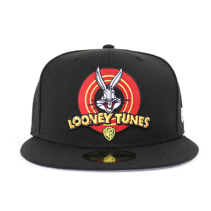 Looney Tunes New Era 59FIFTY Fitted Hat (Black Gray Under Brim)