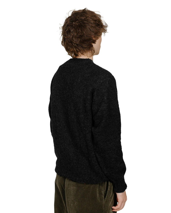 lost & found Lost & Found Lost & Found Shaggy Sweater Black
