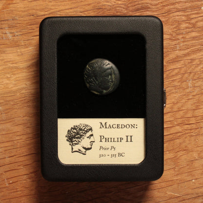 Macedon, Philip II (Father of Alexander the Great) Bronze Unit - 320 to 315 BCE - Greek World