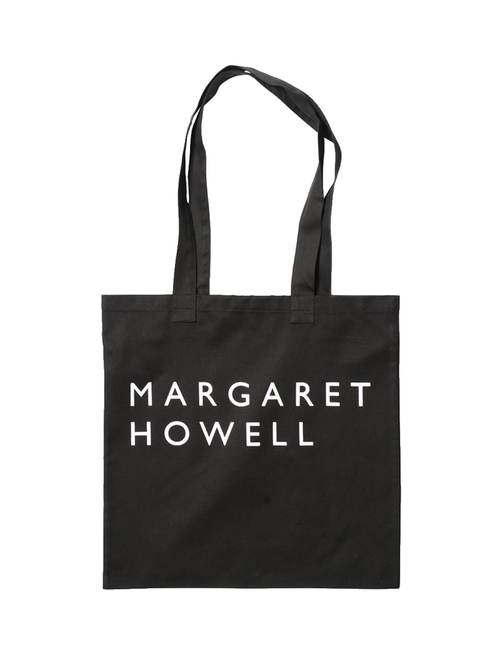 lost & found Margaret Howell Margaret Howell Logo Bag Cotton Drill Black