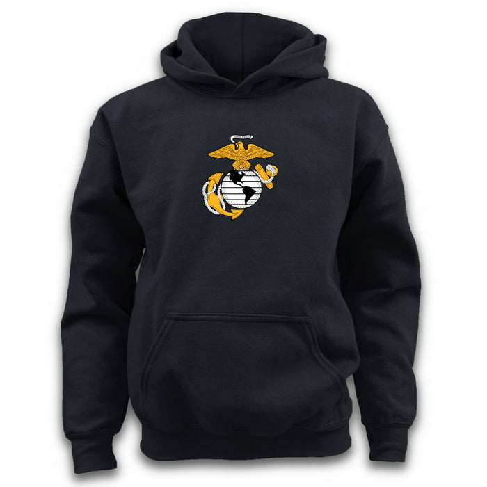 Marines Youth EGA Logo Hood