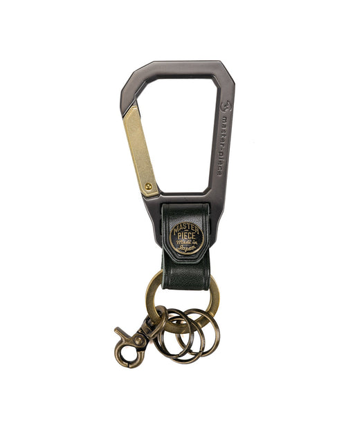 lost & found master-piece master-piece Carabiner Key Ring Green