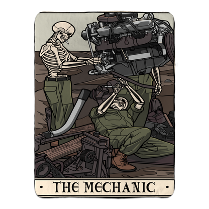 Mechanic Fleece Blanket