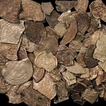 Medieval Change, Cut Dirham - c. 750 to 1300 CE - Iberian Peninsula