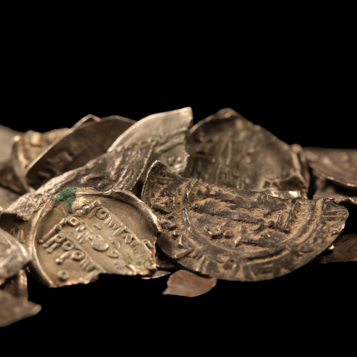 Medieval Change, Cut Dirham - c. 750 to 1300 CE - Iberian Peninsula